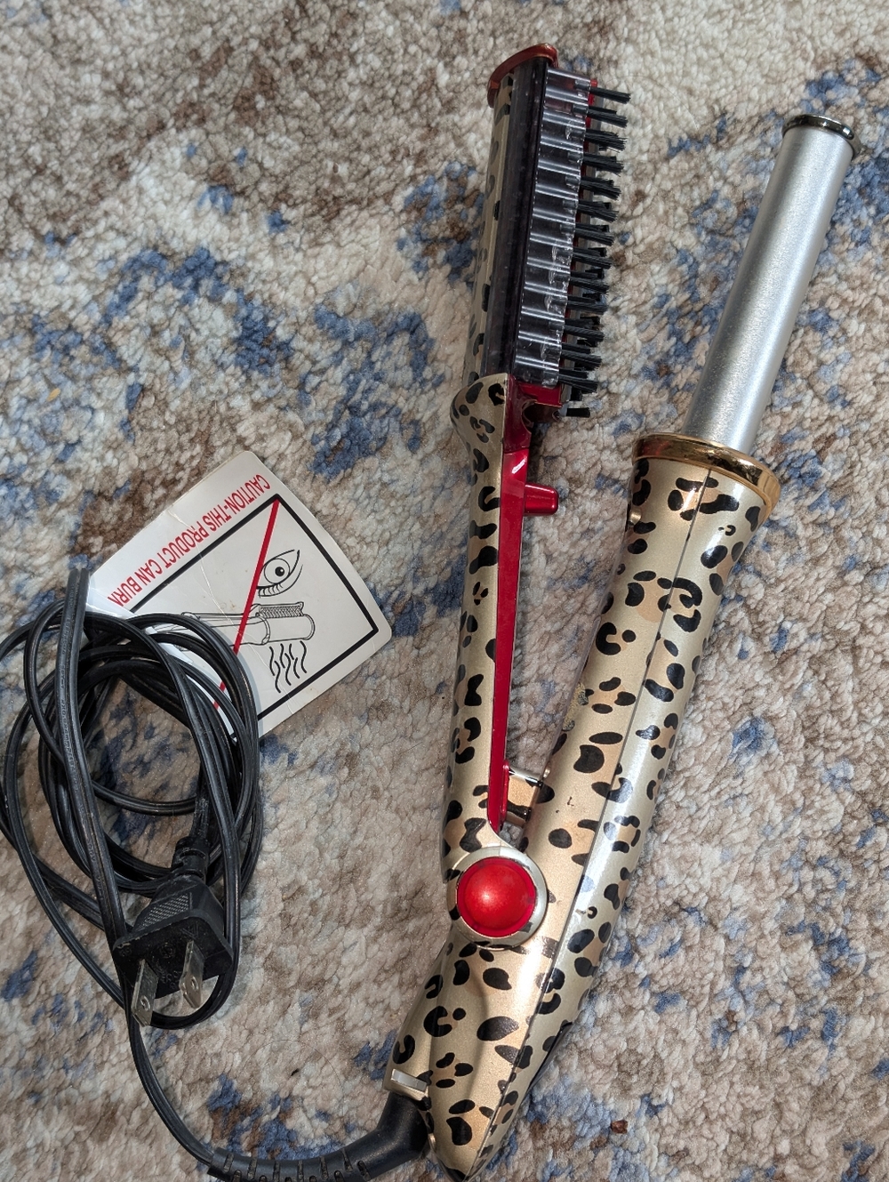 In Styler Leopard Print Hair Styling Tool